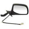 Dorman 955-266 Door Mirror Side View Mirror - Right, Power, Paddle Design, Black and Chrome