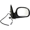 Dorman 955-346 Door Mirror Side View Mirror - Right, Power. Without Signal, Chrome Cover + Black Base
