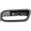 Dorman 96545 Interior Door Handle Interior Door Handle Rear Left Silver And Black
