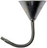 Dorman 9-785 Multi-Purpose Funnel 5-1/2 In Diameter Steel Flexible Neck Funnel with 1/2 In ID; No.80 Mesh Screen