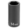 1013MSD by GREY PNEUMATIC - 3/8" Drive x 13mm Semi-Deep Impact Socket