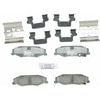 Raybestos ATD732C Disc Brake Pad Set Brake Parts Inc Raybestos AT Overstock Ceramic Disc Brake Pad Set