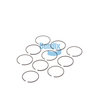 Bendix 225517N Air Brake Compressor Piston Ring Set Piston Ring Kit