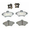 Raybestos ATD600C Disc Brake Pad Set Brake Parts Inc Raybestos AT Overstock Ceramic Disc Brake Pad Set