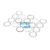 5005363 by BENDIX - Piston Ring Kit