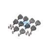 Bendix K000029 Air Brake Disc Brake Caliper Adjustment Cap Adjuster Cap Kit