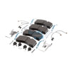 Bendix K162217 Disc Brake Pad Set Brake Pad Kit
