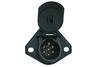 Phillips Industries 16-725-1 Trailer Receptacle Socket Trailer Receptacle Socket - 3 Holes, Bullet Termination, Split Pin,