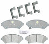 Raybestos ATD699P Disc Brake Pad Set Brake Parts Inc Raybestos Police Overstock Metallic Disc Brake Pad Set