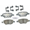 Raybestos ATD1033C Disc Brake Pad Set Brake Parts Inc Raybestos AT Overstock Ceramic Disc Brake Pad Set