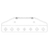 Freightliner 15-13069-002 Frame Rail Gusset Frame Rail Gusset
