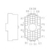 Freightliner 23-13141-014 Electrical Connectors Electrical Connectors