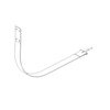 A03-28693-002 by FREIGHTLINER - Fuel Tank Strap - 27 Inch, Plain
