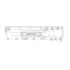 Freightliner A18-21720-004 Door Sill SILL-DOOR.WINDOW.LH.BLACK