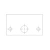 Freightliner A18-25669-000 Door Hinge Access Plate Plate Stud Assembly - Cab/Mounted Mirrors