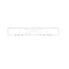 Freightliner A21-25212-100 Bumper Bumper - Front, Polished, Aluminum, 2198.64mm Length, with Integral Step