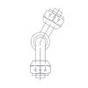 Freightliner A22-32945-104 A/C Hose Assembly HOSE ASSEMBLY-A/C. 6.COND TO REC DR.104"