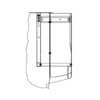 A22-39690-003 by FREIGHTLINER - Truck Cab Extender Fairing Assembly