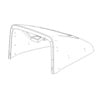 A22-49137-028 by FREIGHTLINER - Truck Fairing - Roof Assembly, 48/58 Inch