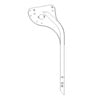 Freightliner A22-59125-001 Fender Support Fender Support