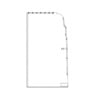 Freightliner W18-00002-044 Sleeper Bunk Curtain CURT SLPR LH XT
