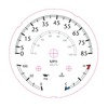 Freightliner W22-00007-028 Voltmeter Gauge Voltmeter Gauge - Polished