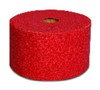 3M 01688 Sandpaper Red Abrasive Stikit Sheet Roll, P80 Grit, 2.75" x 25 Yard, D Weight, PSA Attachment
