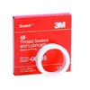 3M 06195 Thread Sealant Tape Thread Sealant Tape - Scotch 48 White, 1/2 in. x 260 in., 3 mil Thick, Boxed