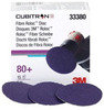 3M 33380 Sanding Disc Sanding Disc - 2-inch, 80+Grit, Cubitron II Roloc Fibre Disc