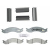 Raybestos ATD557M Disc Brake Pad Set Brake Parts Inc Raybestos AT Overstock Metallic Disc Brake Pad Set