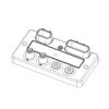 Freightliner 06-94503-252 Multi-Purpose Module Resistive Input Module - RX, 2-Port
