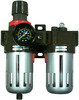 Astro Pneumatic 2616 Air Tool Hose Filter / Regulator / Lubricator Unit Filter, Regulator & Lubricator with Gauge for