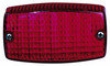 Peterson Lighting 306-25R Tail Light Lens 306-25 Surface-Mount Stop/Turn/Tail Replacement Lenses - Red Replacement Lens