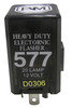 Peterson Lighting 577 Turn Signal Flasher Flasher, 45 Amp Electronic, 3-Prong, poly bag