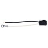 Peterson Lighting B160-49 Clearance and Marker Light Plug Plug, LED w/ #10 Ring Terminal & Stripped End, 8" Leads, bulk pack