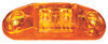 Peterson Lighting V168A Clearance Light LED Marker/ Clearance, P2, Oblong, 2.6"X0.75", amber, Viz Pack