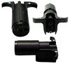 Peterson Lighting V5413 Trailer Wiring Adapter Adapter, 6-Way To 4-Way Plug, 3", Viz Pack