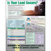 JJ Keller 11701 Poster 17" x 22" Cargo Securement Poster with "Is Your Load Secure?"