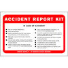 JJ Keller 1046 Accident Report Kit in Envelope - No Camera - Standard Kit