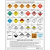 JJ Keller 1115 Hazardous Materials Warning Label Chart - 1-Sided, Polystyrene, 17" x 22" - 1-Sided, Polystyrene, 17" x 22"