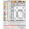 JJ Keller 1195 Wall Chart Hazmat Load and Segregation Chart - 2-Sided, Laminated - Laminated, 2-Sided, 19" x 26-3/4"
