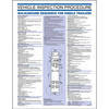 JJ Keller 1326 Poster 17" x 22" Vehicle Inspection Procedure Poster for Tractor Semi-Trailers