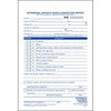 JJ Keller 15037 Intermodal Driver's Chassis Inspection Report - Pre-Trip, Snap-Out Format - Stock - 3-ply, carbonless,