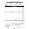 JJ Keller 1918 Unit Maintenance Expense Summary Form - 2-ply, carbon, 8-1/2" x 11-3/4"