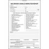 JJ Keller 1928 On-Board Diagnostics Reference Book Bus Driver's Vehicle Inspection Report, 2-Ply, Carbonless, Book Format
