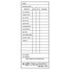 JJ Keller 1889 Vehicle Service Label, Sheet of 5