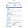 2048 by JJ KELLER - Simplified Driver's Vehicle Inspection Report - Vertical Format, 2-Ply, Carbonless, Book Format - Stock - 2-ply, carbonless, book format