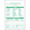 JJ Keller 2066 On-Board Diagnostics Reference Book Detailed Driver's Vehicle Inspection Report, w/Carbon, Green Ink, Snap-Out
