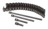 2569 by SUNEX TOOLS - 43 Pc. 1/2" Drive Metric Impact Socket Master Set
