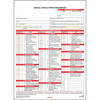 JJ Keller 3128 Vehicle Information Label Annual Vehicle Inspection Report - 3-Ply, Carbonless, Snap-Out Form, 8-1/2" x